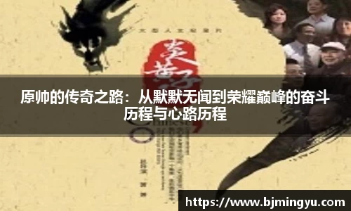 原帅的传奇之路：从默默无闻到荣耀巅峰的奋斗历程与心路历程