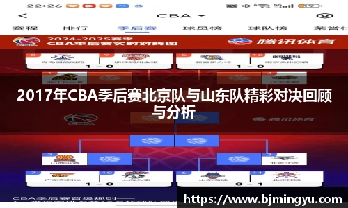2017年CBA季后赛北京队与山东队精彩对决回顾与分析